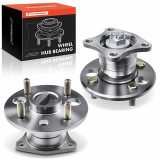 2 Pcs Rear Wheel Bearing & Hub Assembly for Chevy Prizm Geo Prizm Toyota Corolla