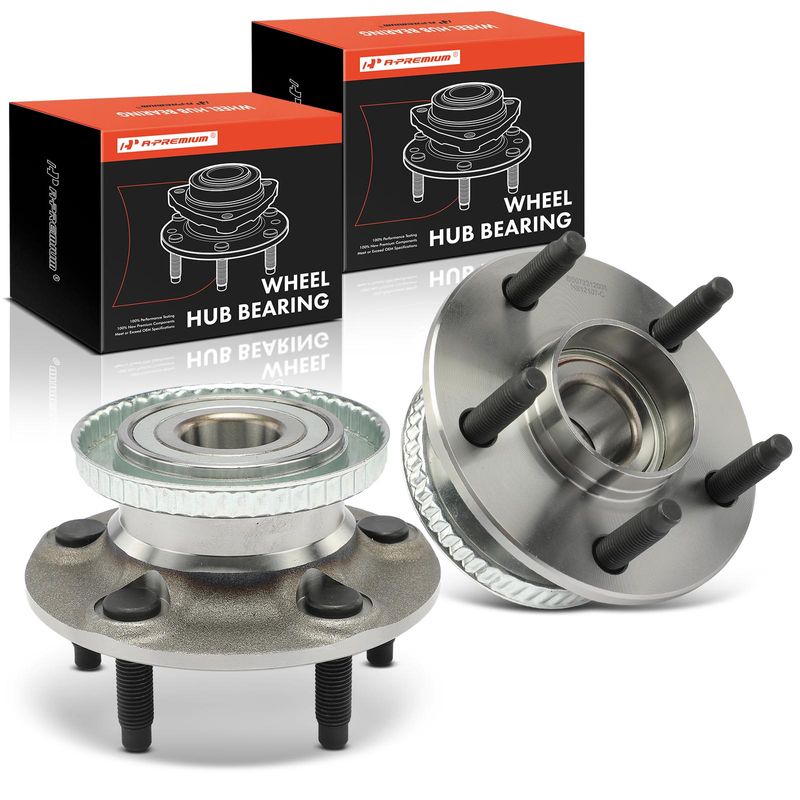 Front Wheel Hub & Bearing Assembly For 2010-2019 Ford Taurus & Lincoln MKT – 513275 – Driver & Passenger Side