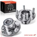 2 Pcs Rear Wheel Bearing & Hub Assembly for Dodge Colt 1993-1995 Eagle