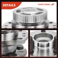 2 Pcs Rear Wheel Hub Bearing Assembly with ABS Sensor for 1999 Plymouth Voyager