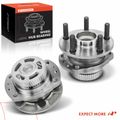 2 Pcs Rear Wheel Hub Bearing Assembly with ABS Sensor for 1999 Plymouth Voyager