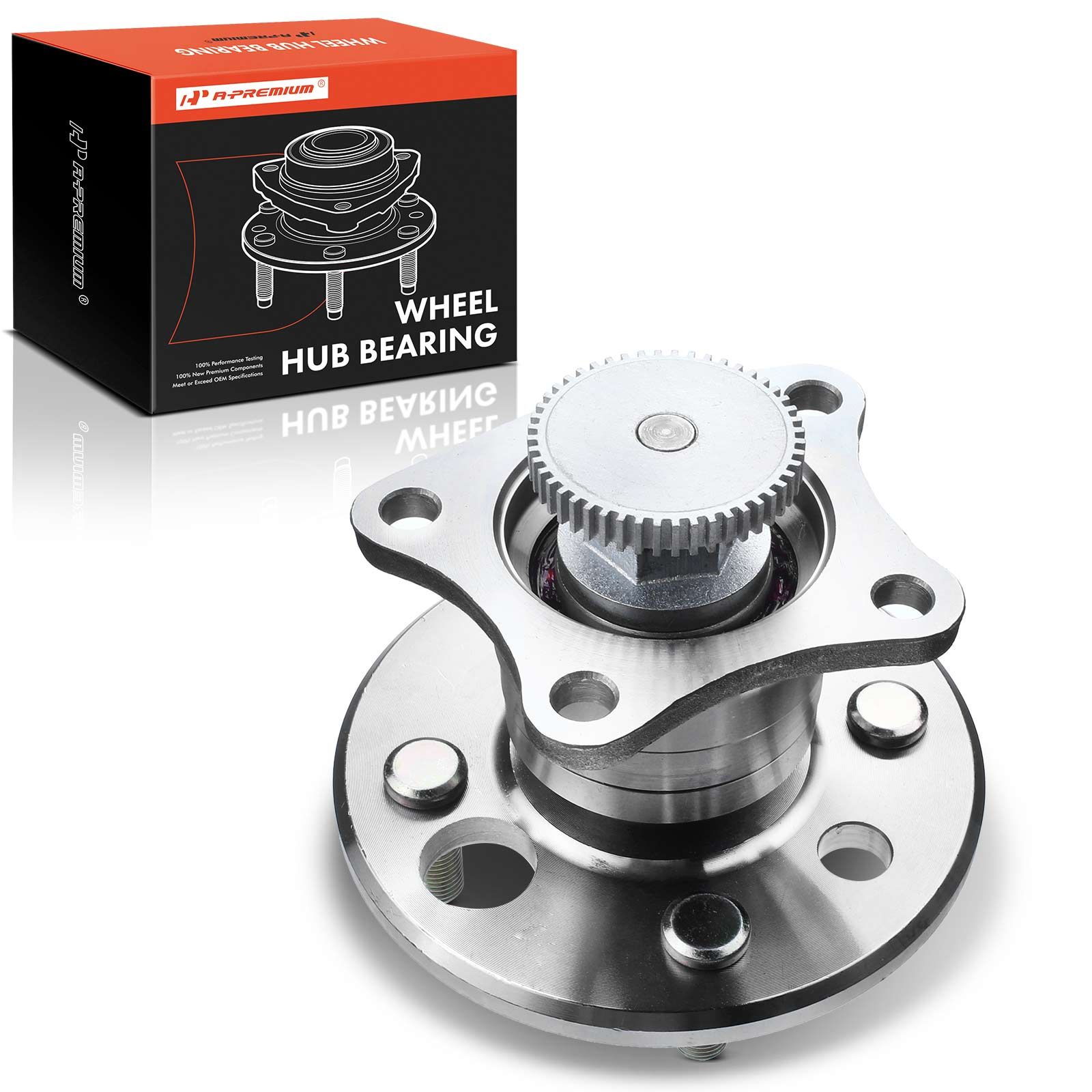 Rear Driver or Passenger Wheel Bearing & Hub Assembly for 1993 Geo Prizm