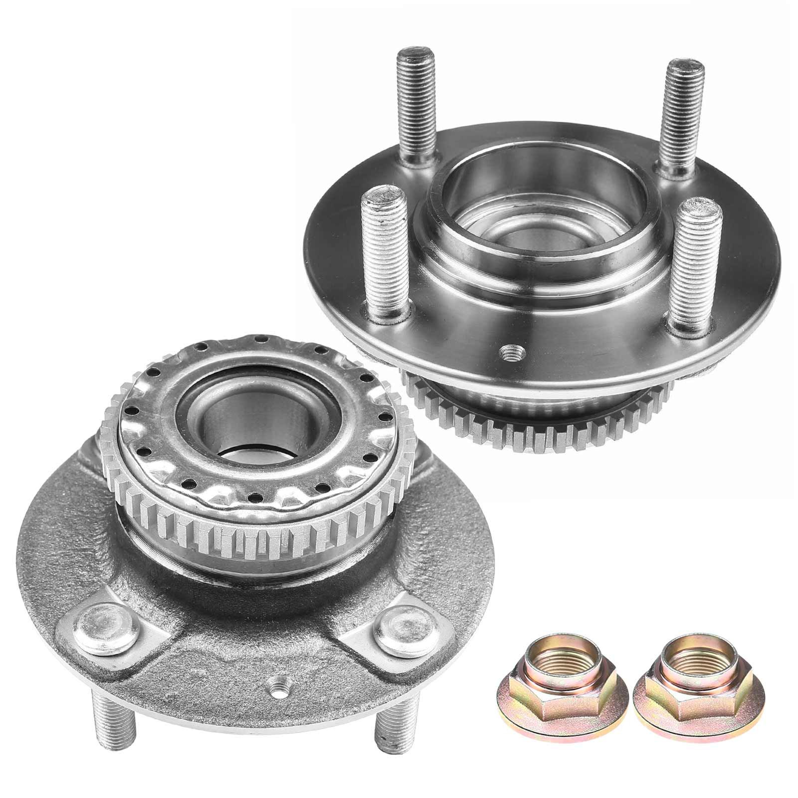 2 Pcs Rear Wheel Bearing & Hub Assembly for 2009 Kia Spectra