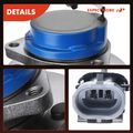 2 Pcs Rear Wheel Bearing & Hub Assembly with ABS Sensor for 2004 Buick Rendezvous