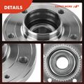 2 Pcs Rear Wheel Hub Bearing Assembly for Volvo 850 C70 S70 V70 FWD