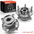 2 Pcs Rear Wheel Bearing & Hub Assembly for 2007 Mitsubishi Endeavor