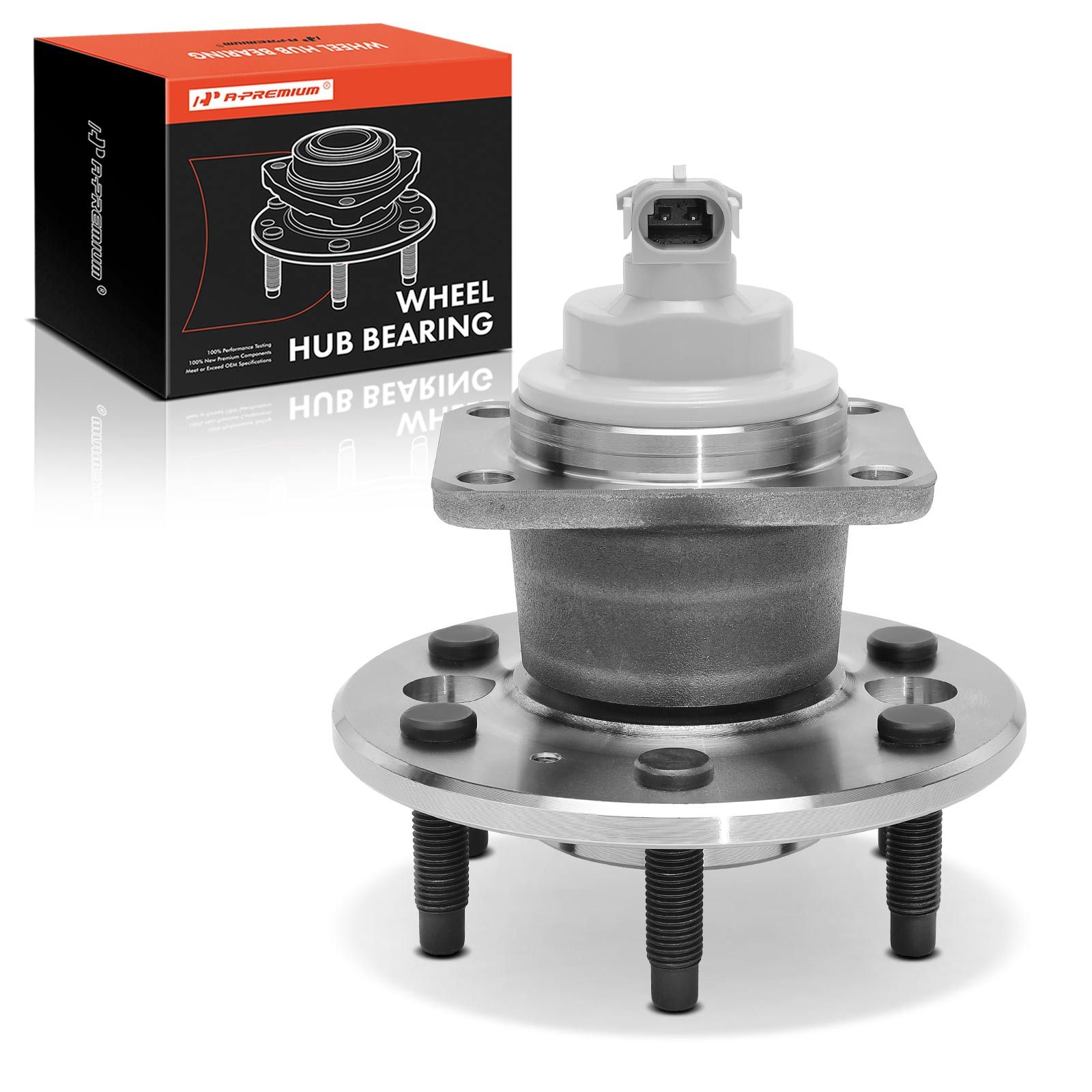 Rear Driver or Passenger Wheel Bearing & Hub Assembly with ABS Sensor for 2009 Chevrolet Uplander