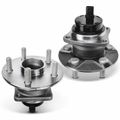 2 Pcs Rear Wheel Bearing & Hub Assembly with ABS Sensor for 2008 Scion tC