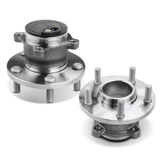 2 Pcs Rear Wheel Bearing & Hub Assembly for Mazda 3 2004-2013 5 Mazda 3 Sport