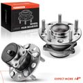 2 Pcs Rear Wheel Bearing & Hub Assembly with ABS Sensor for 2008 Mitsubishi Lancer