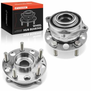 2 Pcs Front Wheel Bearing & Hub Assembly for Hyundai Santa Fe 15-18 Kia Sorento