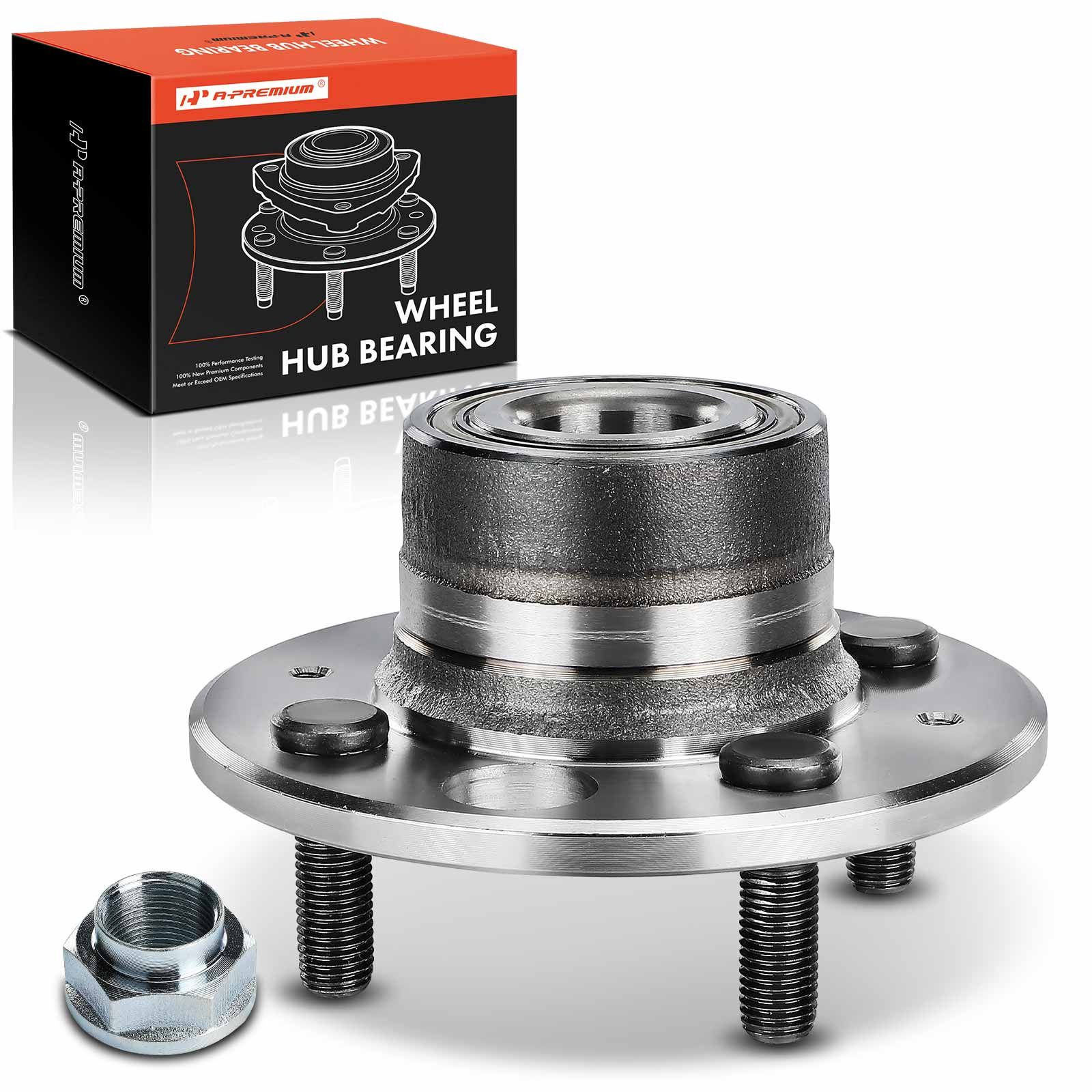 Rear Driver or Passenger Wheel Bearing & Hub Assembly for Honda Accord 86-89 Civic Acura