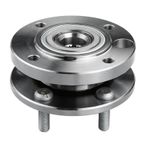 2 Pcs Front Wheel Bearing & Hub Assembly for Dodge Dakota 1987-1990 2.2L 2.5L 4WD