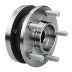 2 Pcs Front Wheel Bearing & Hub Assembly for Dodge Dakota 1987-1990 2.2L 2.5L 4WD