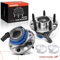 2 Pcs Front Wheel Bearing & Hub Assembly with ABS Sensor for 1999 Buick LeSabre