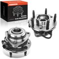 2 Pcs Front Wheel Bearing & Hub Assembly with ABS Sensor for 1998 GMC Jimmy