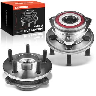 2 Pcs Front Wheel Bearing & Hub Assembly for Jeep Cherokee TJ Wrangler