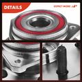 2 Pcs Front Wheel Bearing & Hub Assembly for Jeep Grand Cherokee WJ 1999-2004