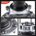 Front Driver or Passenger Wheel Bearing & Hub Assembly with ABS Sensor for 2002 Isuzu Rodeo