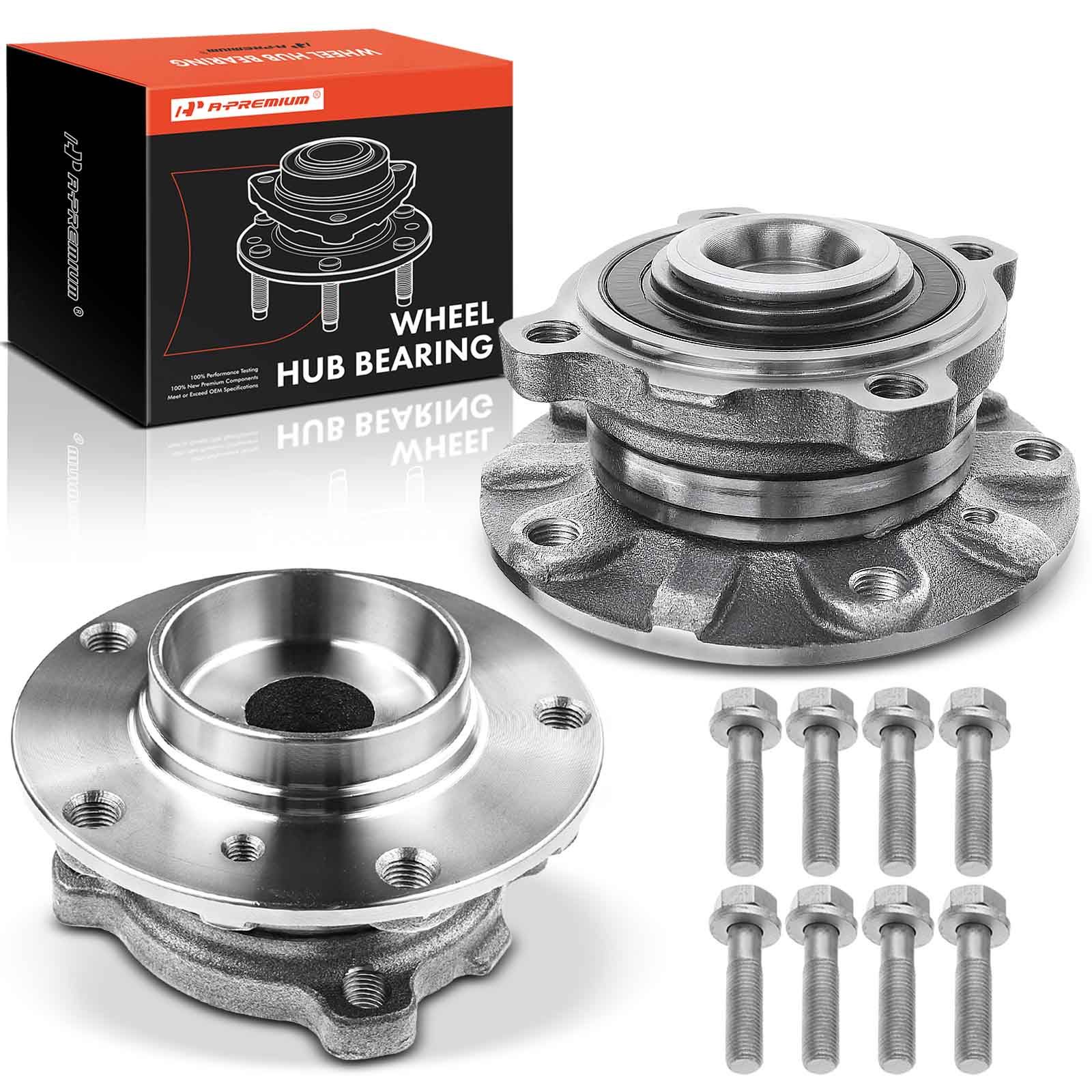 2 Pcs Front Wheel Bearing & Hub Assembly for 2000 BMW Z8