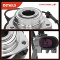 2 Pcs Front Wheel Bearing & Hub Assembly with ABS Sensor for 2007 GMC Envoy