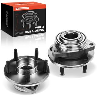 2 Pcs Front Wheel Bearing & Hub Assembly for Chevy Malibu 04-07 Pontiac