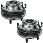 2 Pcs Front Wheel Bearing & Hub Assembly with ABS Sensor for Dodge Ram Dakota