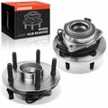 2 Pcs Front Wheel Bearing & Hub Assembly with ABS Sensor for 2008 Dodge Dakota