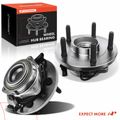 2 Pcs Front Wheel Bearing & Hub Assembly with ABS Sensor for 2008 Dodge Dakota