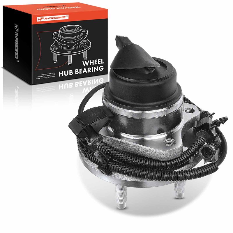 Front Driver or Passenger Wheel Bearing & Hub Assembly with ABS Sensor for 2009 Lincoln Town Car