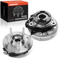 2 Pcs Front Wheel Bearing & Hub Assembly with ABS Sensor for 2005 Mercury Monterey