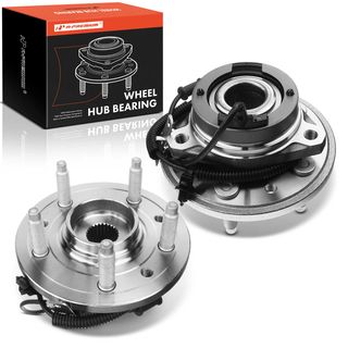 2 Pcs Front Wheel Bearing & Hub Assembly with ABS Sensor for Ford Freestar Mercury