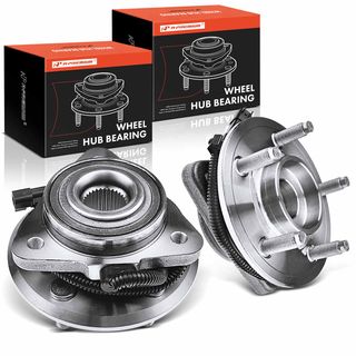 2 Pcs Front Wheel Bearing & Hub Assembly with ABS Sensor for Dodge Nitro Jeep Liberty