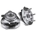 2 Pcs Front Wheel Bearing & Hub Assembly with ABS Sensor for 2009 Jeep Liberty