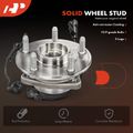 2 Pcs Front Wheel Bearing & Hub Assembly with ABS Sensor for 2007 Jeep Wrangler