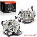 2 Pcs Front Wheel Bearing & Hub Assembly with ABS Sensor for 2007 Jeep Wrangler