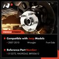 Front Driver or Passenger Wheel Bearing & Hub Assembly with ABS Sensor for Jeep Wrangler