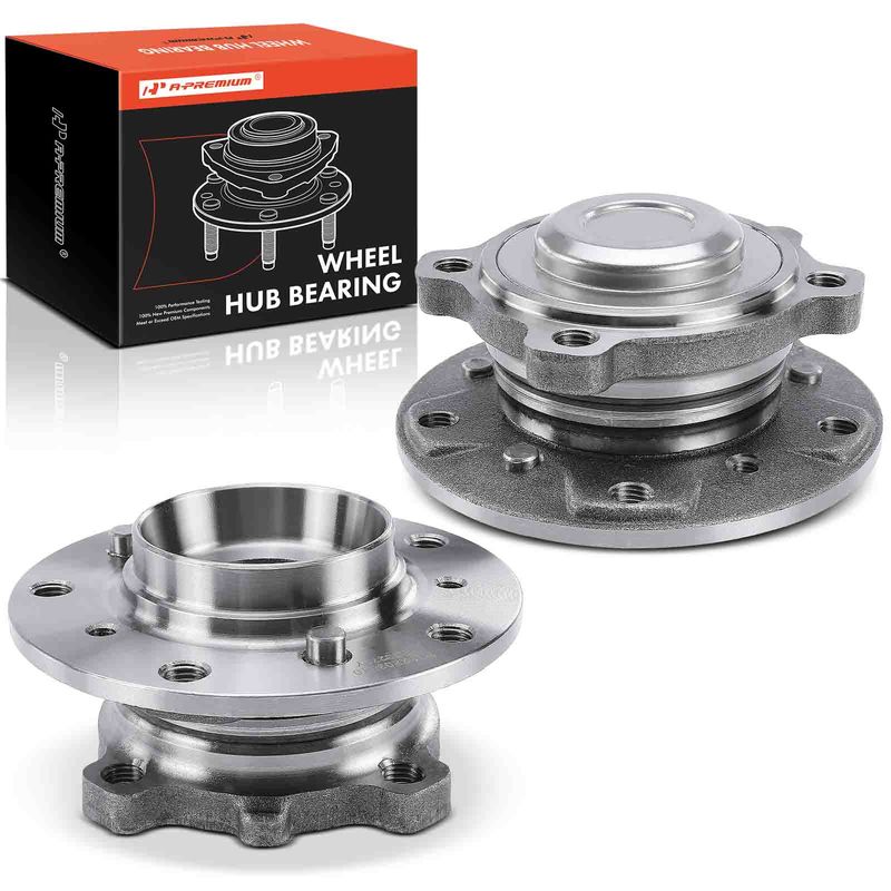 2 Pcs Front Wheel Bearing & Hub Assembly for 2011 BMW M3