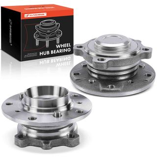 2 Pcs Front Wheel Bearing & Hub Assembly for BMW M3 2008-2013 M5 M6 E82 V10 5.0L