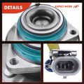 Front Driver or Passenger Wheel Bearing & Hub Assembly with ABS for Chevy Corvette 09-13