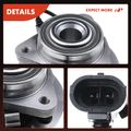 2 Pcs Front Wheel Bearing & Hub Assembly for 2012 Mitsubishi Lancer