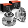 2 Pcs Front Wheel Bearing & Hub Assembly for 2008 Volvo V70