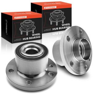 2 Pcs Front Wheel Bearing & Hub Assembly for Volvo S60 S80 V70 XC60 XC70