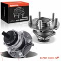 2 Pcs Front Wheel Bearing & Hub Assembly with ABS Sensor for 2009 Mazda RX-8