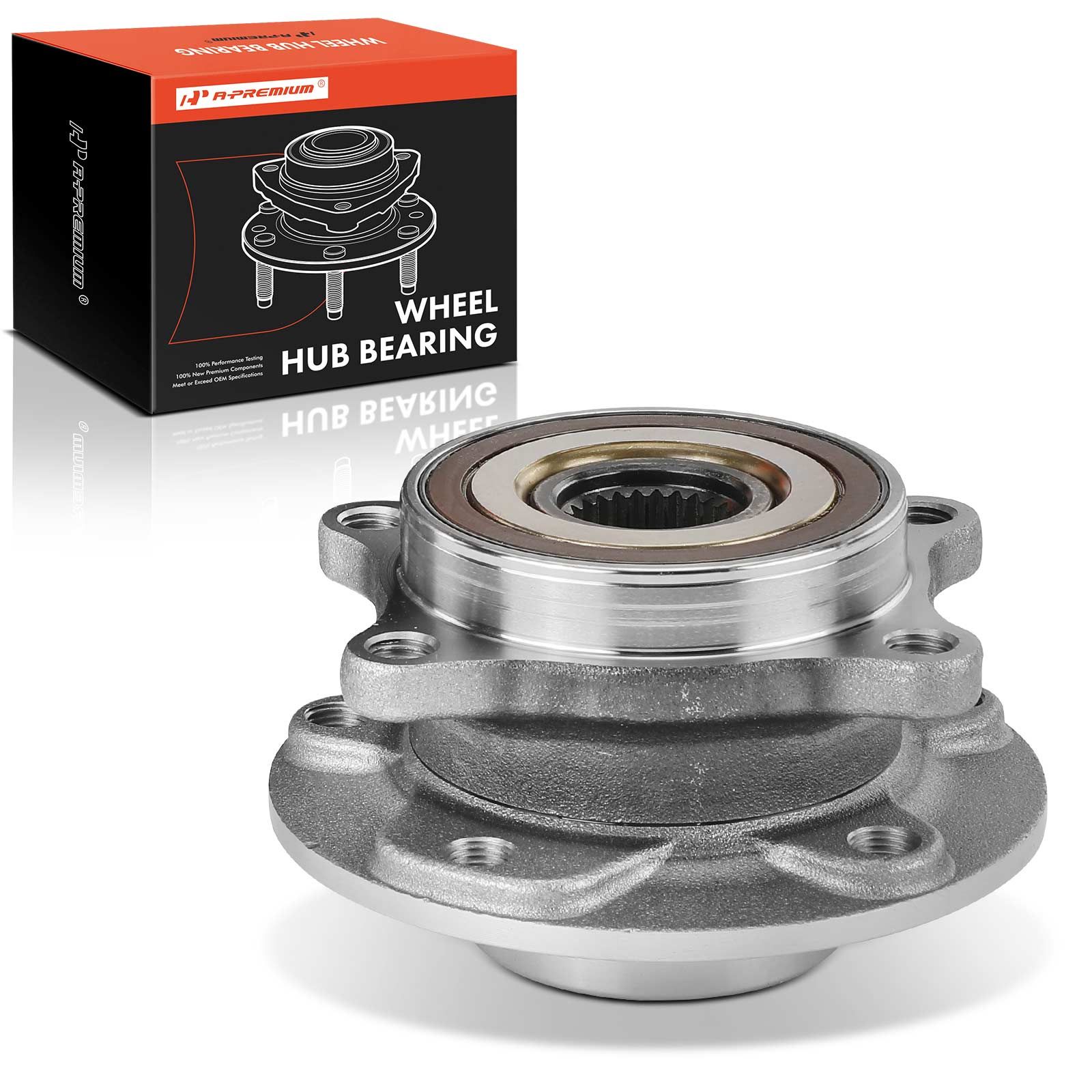 Front Driver or Passenger Wheel Bearing & Hub Assembly for 2014 Dodge Dart