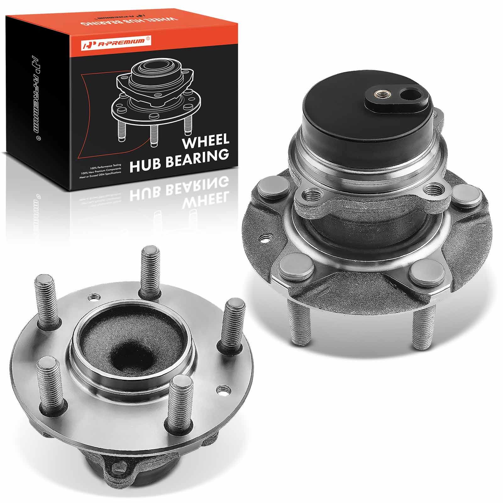 2 Pcs Front Wheel Bearing & Hub Assembly with ABS Sensor for 2006 Mazda MX-5 Miata