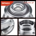 Front Driver or Passenger Wheel Bearing & Hub Assembly for 2016 BMW X5