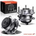 2 Pcs Front Wheel Bearing & Hub Assembly with ABS Sensor for Hyundai Genesis