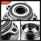 2 Pcs Front or Rear Wheel Bearing & Hub Assembly for Fiat 500X Jeep Renegade