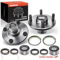 2 Pcs Front Wheel Bearing & Hub Assembly for 1989 Toyota Corolla